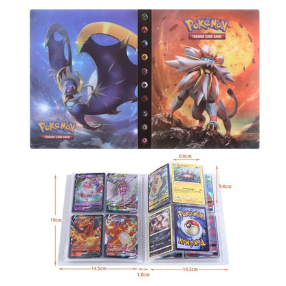 NEW 240pcs Characters Card Collection Notebook Game Card Playing Album Pokemones