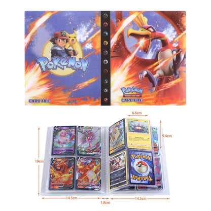 NEW 240pcs Characters Card Collection Notebook Game Card Playing Album Pokemones