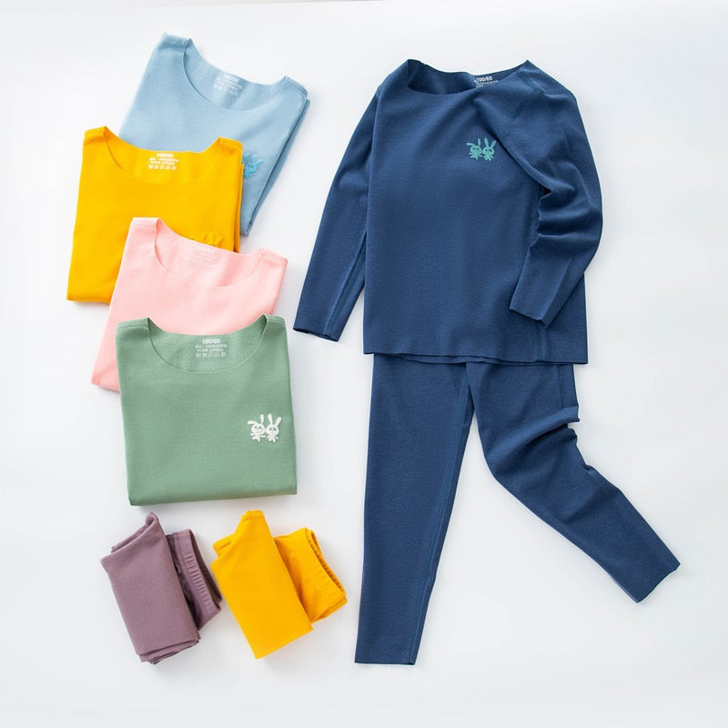 High technology Thermal Underwear Children clothing sets