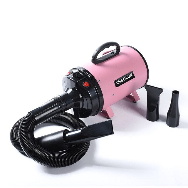 Dog Grooming Dryer Pet Hair Dryer Pet Dog Cat Grooming Blower Warm Wind 2400w Eu Plug Pink Blue Color BS-2400 Ship From Russia