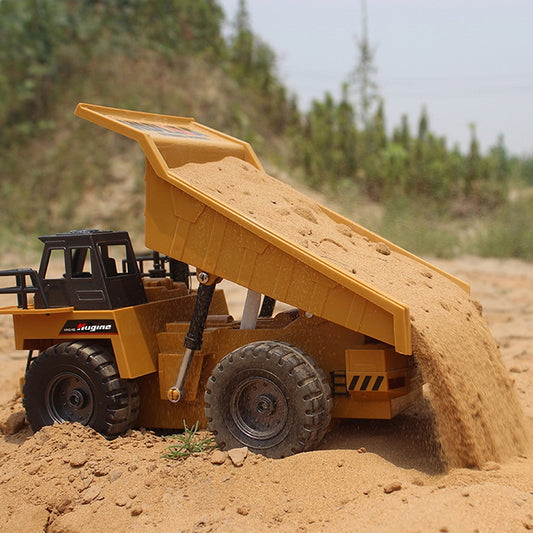 RC Truck Alloy Dumper Tilting  4WD Tip Lorry