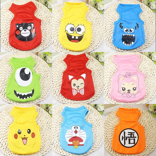 Cheap Cute Dog Clothes for Small Dogs Summer Dog Clothing Coat Jacket Puppy Clothes Pet Dog Coat Yorkies Chihuahua Hoodies XS