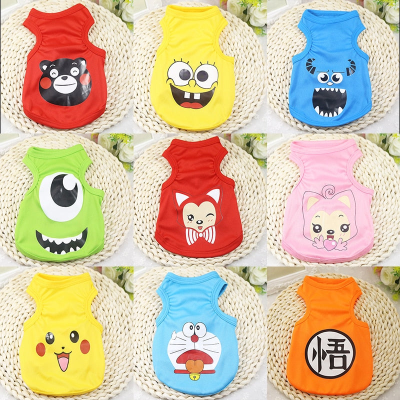 Cheap Cute Dog Clothes for Small Dogs Summer Dog Clothing Coat Jacket Puppy Clothes Pet Dog Coat Yorkies Chihuahua Hoodies XS